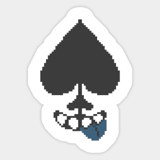 Pixel Simplistic Lancer Sticker